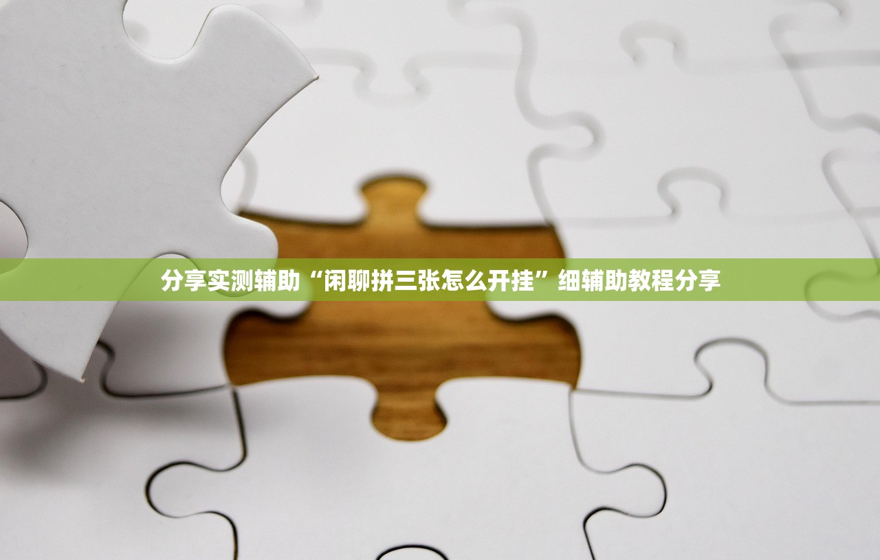 分享实测辅助“闲聊拼三张怎么开挂	”细辅助教程分享
