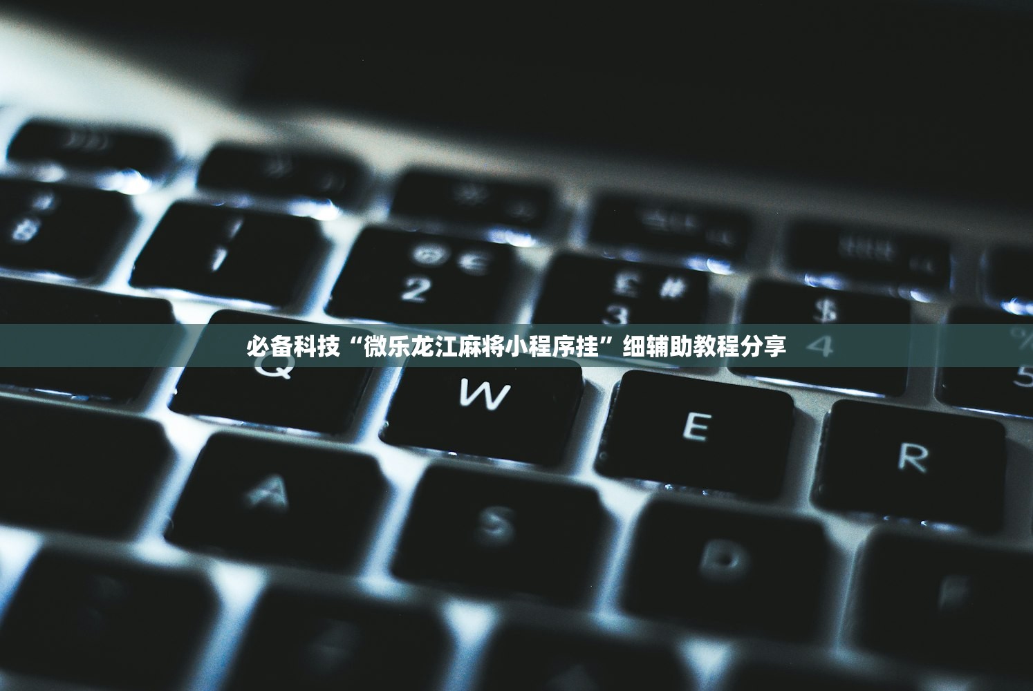 必备科技“微乐龙江麻将小程序挂	”细辅助教程分享