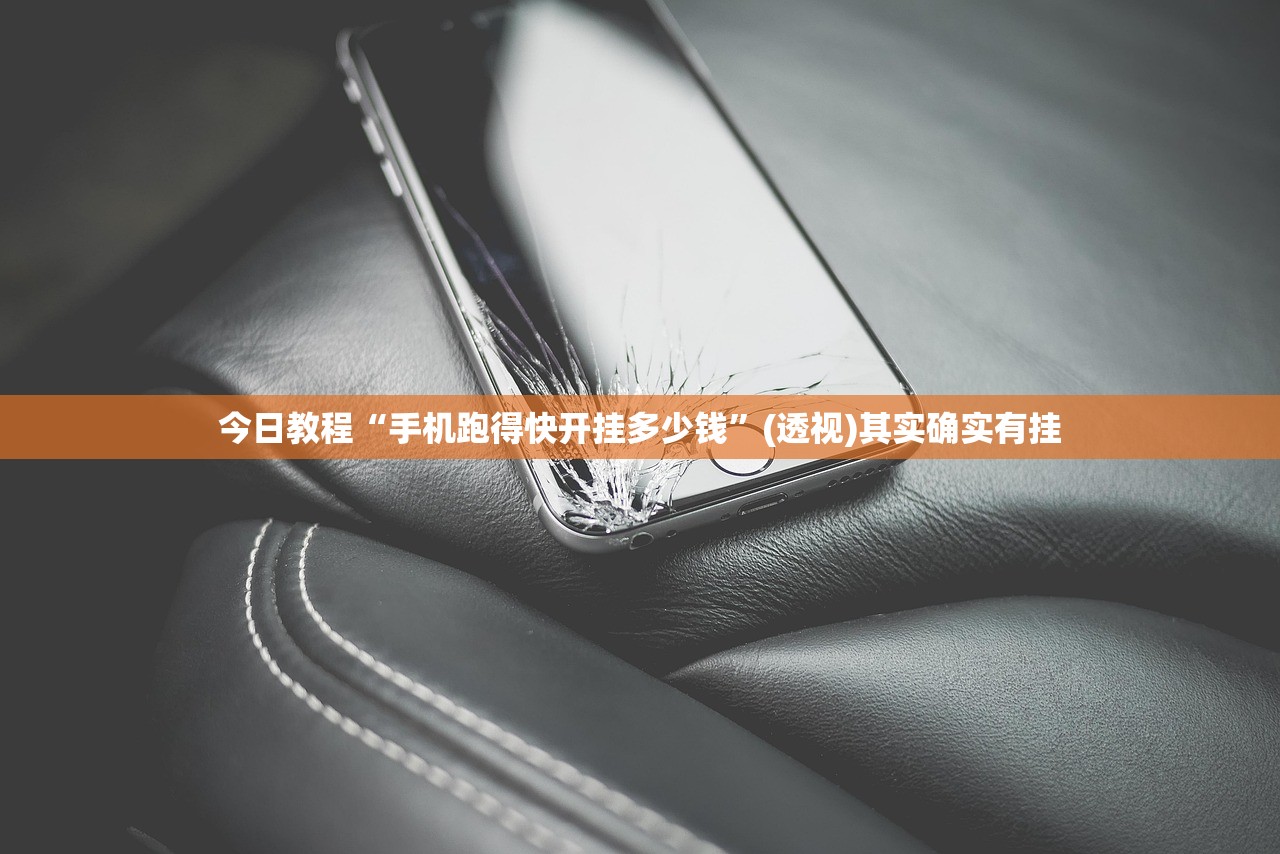 今日教程“手机跑得快开挂多少钱”(透视)其实确实有挂
