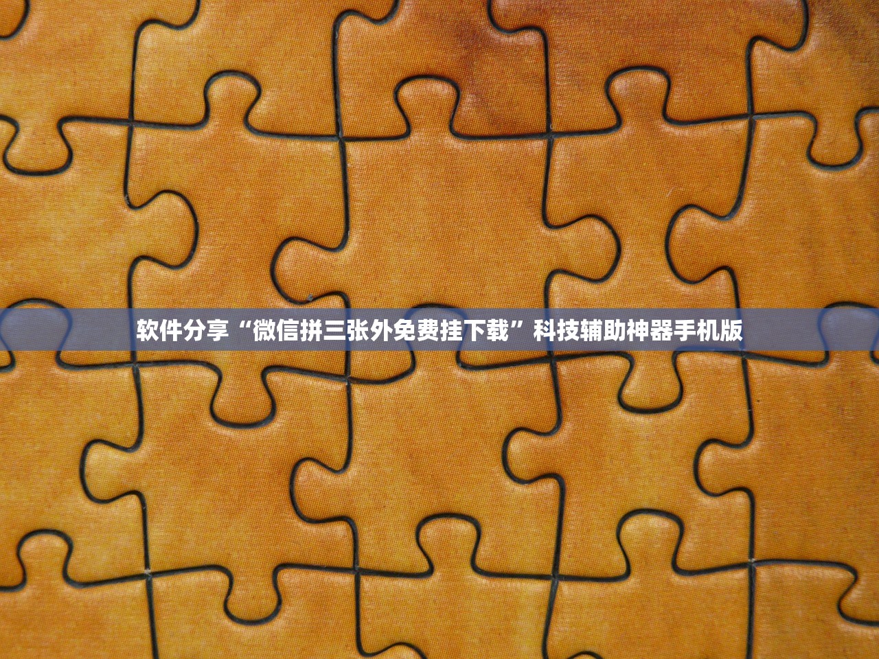 软件分享“微信拼三张外免费挂下载”科技辅助神器手机版