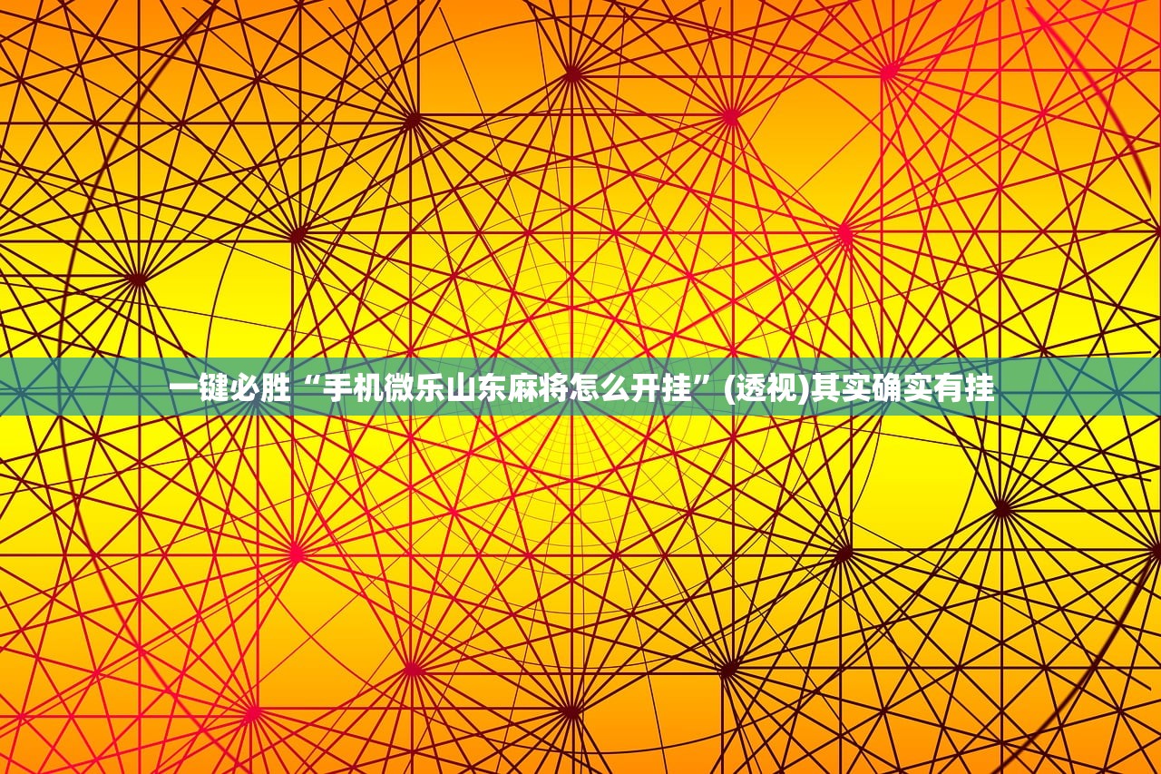 必备科技“天天十三水可以开挂吗”详细分享装挂步骤